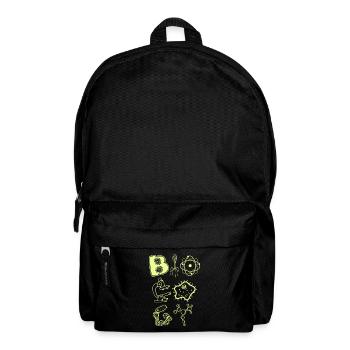Biologie - Rucksack - Schwarz - Vorne