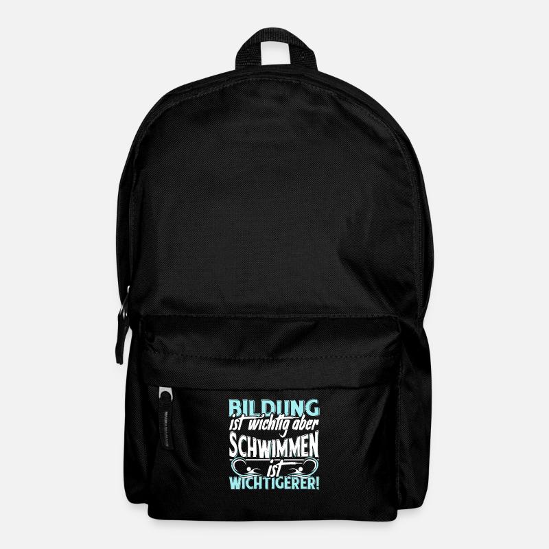 Schwimmen - Rucksack - Schwarz