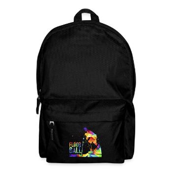 Floorball Sports Team Hockey Player Gift - Backpack - black - Front