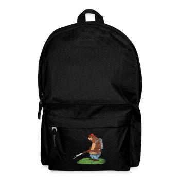 Kammerjäger Bär Plage - Rucksack - Schwarz - Vorne