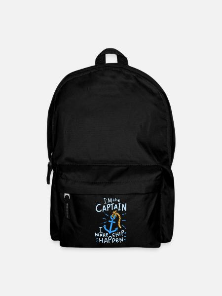 Boat Boating Boating - Backpack - black