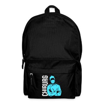 Chirurg Geschenk - Rucksack - Schwarz - Vorne