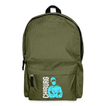Surgeon gift - Backpack - olive green - Front