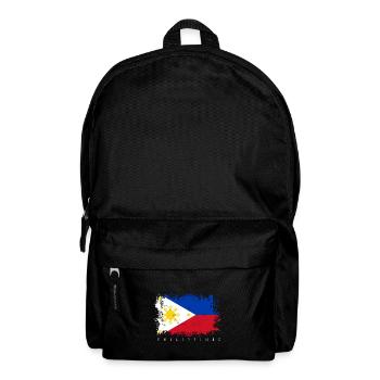 Philippines Asia Flag Flag Nationality State - Backpack - black - Front