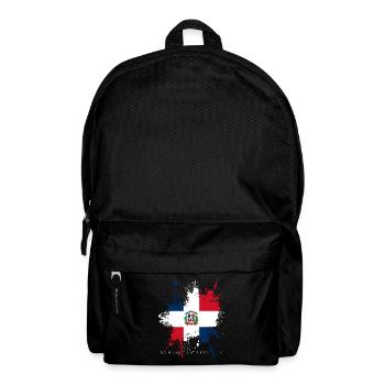 Dominican Republic Flag Caribbean Flag Cool - Backpack - black - Front