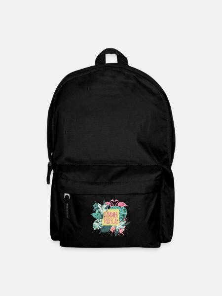 Sommer Paradies - Rucksack - Schwarz