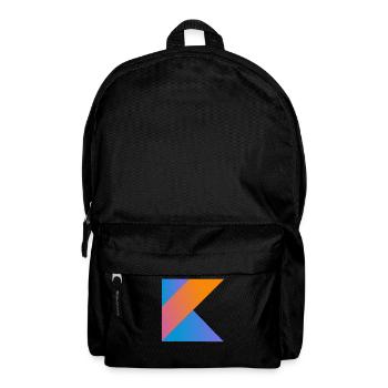 programmierer nerd computer source neu K sign pc c - Rucksack - Schwarz - Vorne
