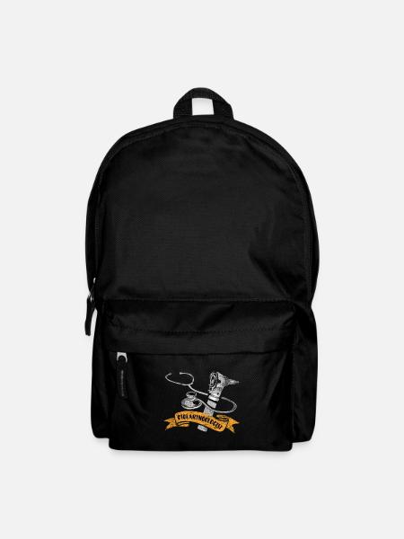 Halz-nasen-ohen-arzt - Rucksack - Schwarz