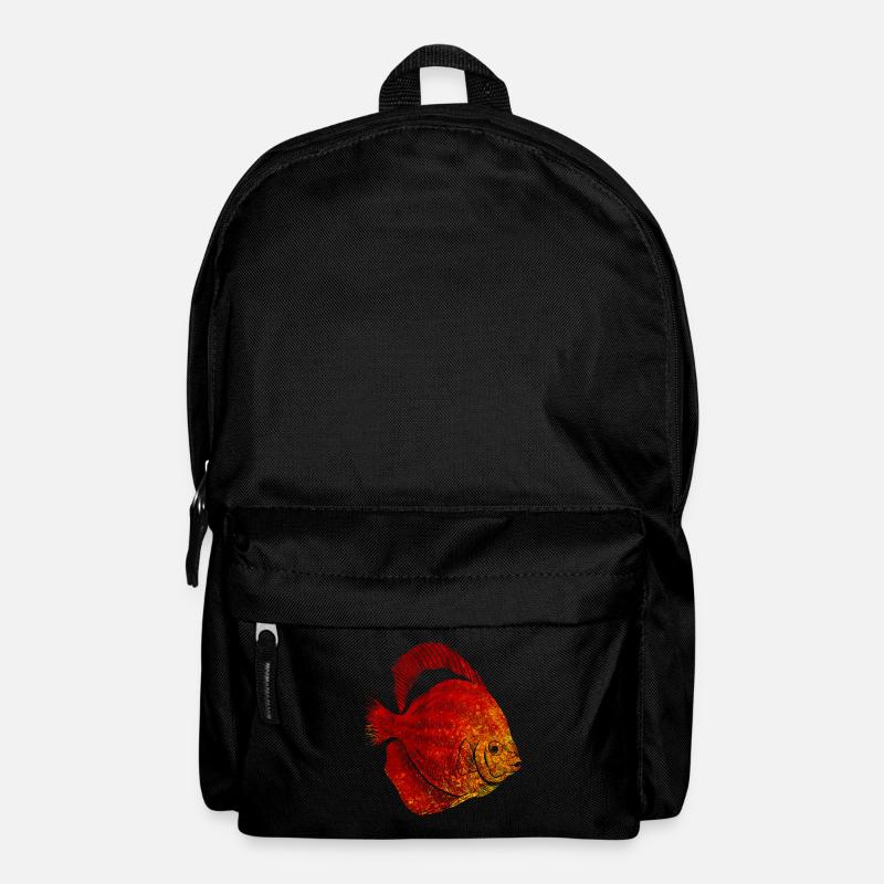 Fisch - Rucksack - Schwarz