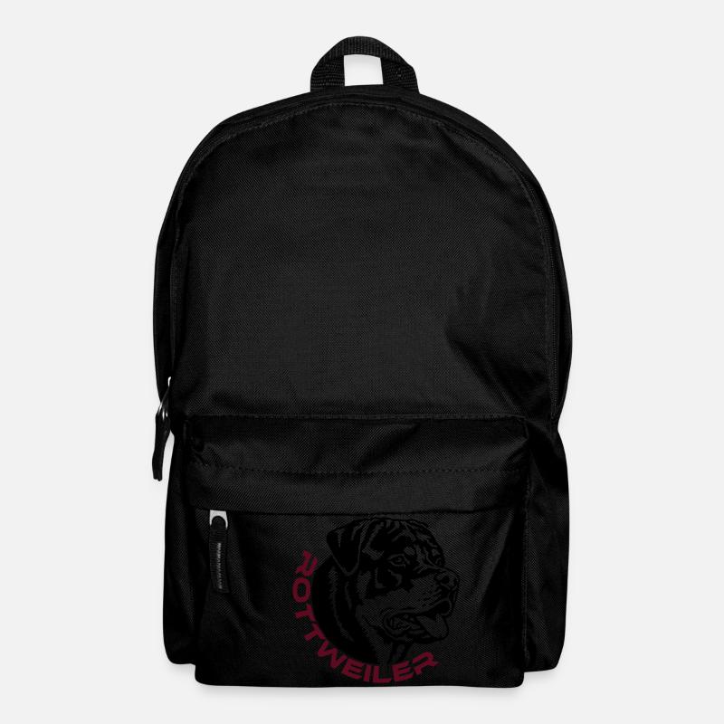 570 Rottweiler Rüde - Rucksack - Schwarz