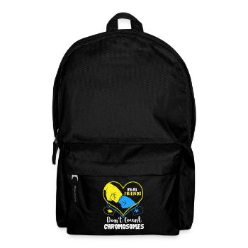 Down Syndrom - Rucksack - Schwarz - Vorne