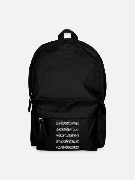 Klarinette Blasinstrument Musik - Rucksack - Schwarz