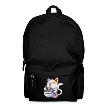 Anime Ramen Kawaii japanische Nudeln - Rucksack - Schwarz - Vorne
