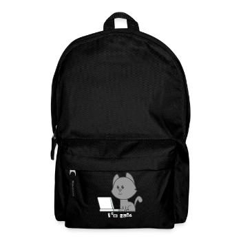 Katze Laptop - Rucksack - Schwarz - Vorne