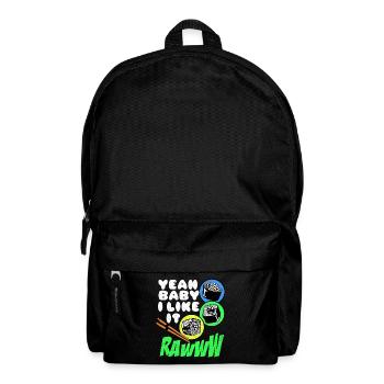 Sushi - Rucksack - Schwarz - Vorne