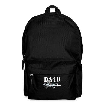 Flugzeug DA40 - Rucksack - Schwarz - Vorne