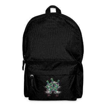 Pigeon pigeons - Backpack - black - Front