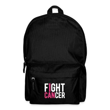 Fight cancer - Backpack - black - Front