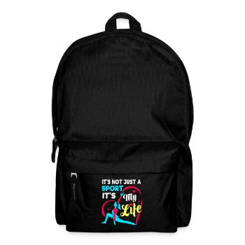 Gymnastics Handstand Gymnastics Artistic Gymnastics Gift - Backpack - black - Front