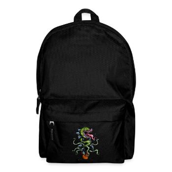 Carnivore Flower Design - plante carnivore - Sac à dos - noir - Devant