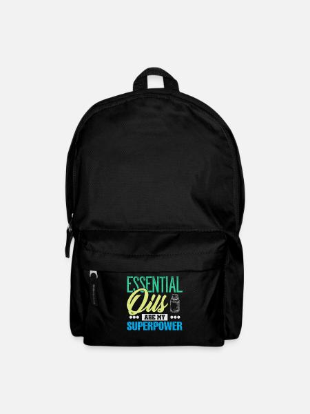 Essential Oils Are My Superpower - Rucksack - Schwarz