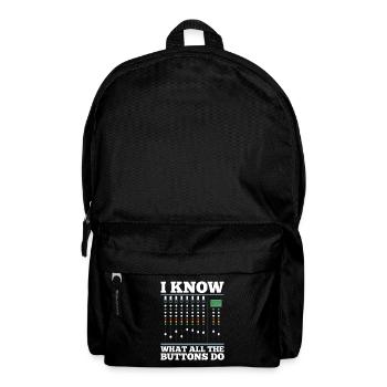 Toningenieur - Rucksack - Schwarz - Vorne
