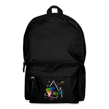 Balalaika Polygon Geschenk - Rucksack - Schwarz - Vorne