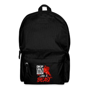 Eishockey - Rucksack - Schwarz - Vorne