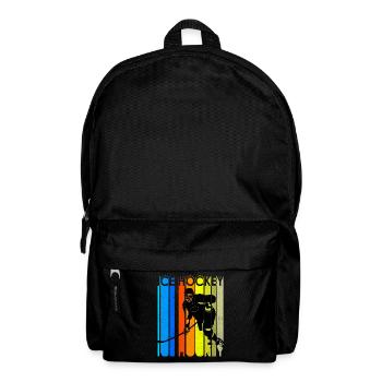 Eishockey - Rucksack - Schwarz - Vorne
