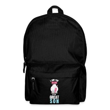 Je suis maman d'un grand fils - Sac à dos - noir - Devant