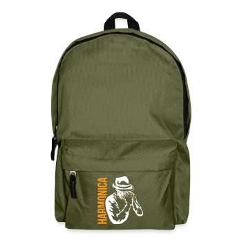 harmonica - Sac à dos - vert olive - Devant