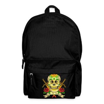Skull of the Day of the Dead - Backpack - black - Front