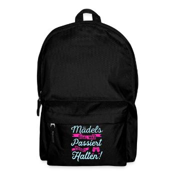Niveau détenir cadeau filles JGA fête boire - Sac à dos - noir - Devant