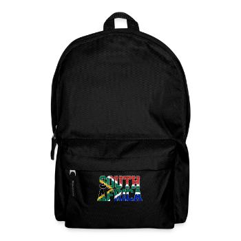 Südafrika - Rucksack - Schwarz - Vorne