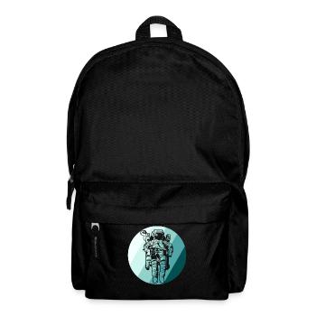 Astronaut in the circle - Backpack - black - Front