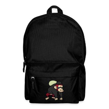 Robber Baboon monkey monkey baboons - Backpack - black - Front