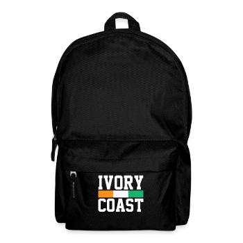 Ivory Coast - Backpack - black - Front
