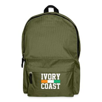 Elfenbeinküste - Rucksack - Olivgrün - Vorne