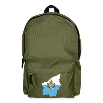 San Marino - Backpack - olive green - Front