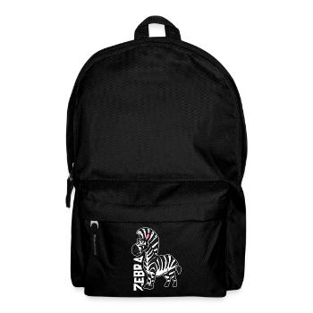 zebra - Backpack - black - Front