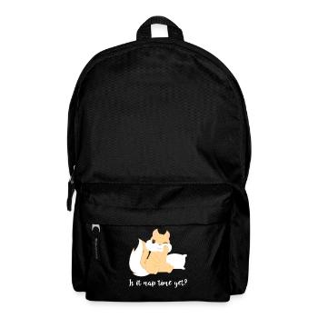 Squirrel - croissants - sleeping - afternoon nap - Backpack - black - Front