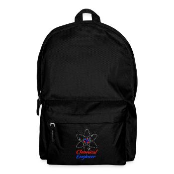 Chemical engineer profession chemistry science - Backpack - black - Front