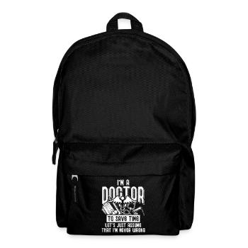 Doctor doctor - Backpack - black - Front