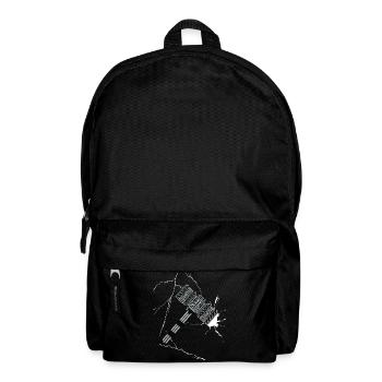 Mjolnir Thors Hammer Wikinger Träger Abzeichen Odin Geschenk - Rucksack - Schwarz - Vorne