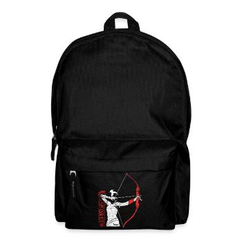 Bogenschießen - Rucksack - Schwarz - Vorne