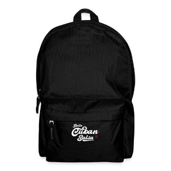 Salsa Cubana T-Shirt - Gift for Salsa Dancer - Backpack - black - Front