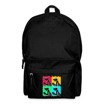 Gottesanbeterin - Rucksack - Schwarz - Vorne