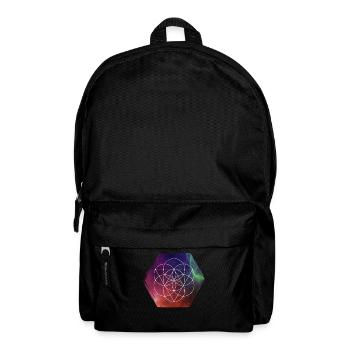 Heilige Geometrie - Samen des Lebens - Rucksack - Schwarz - Vorne