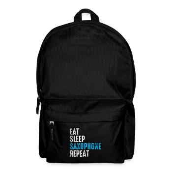 Saxophon - Rucksack - Schwarz - Vorne