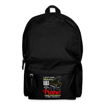 Piano - Backpack - black - Front